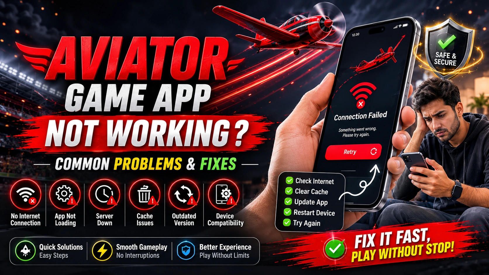 Aviator Game App Not Working
